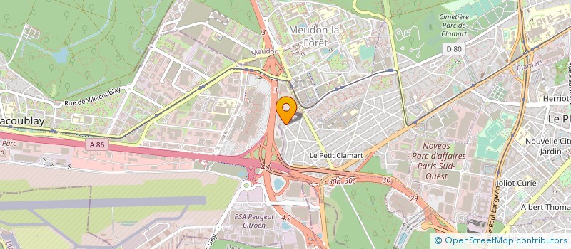 localisation de l'entreprise MADAME HAWA MZE ABDOU à CLAMART