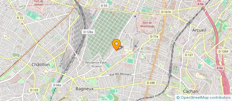 localisation de l'entreprise MADAME HAWA SAMAKE à BAGNEUX