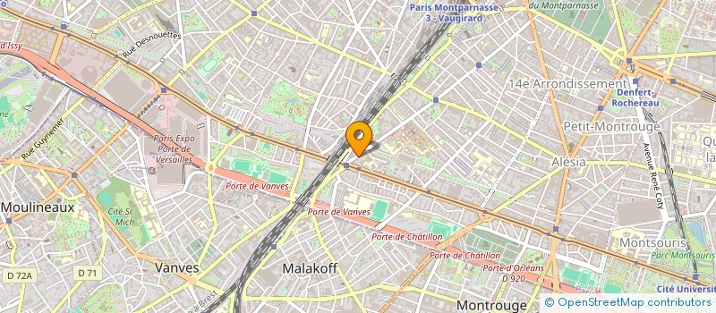 localisation de l'entreprise MADAME HAWA SOW  PARIS