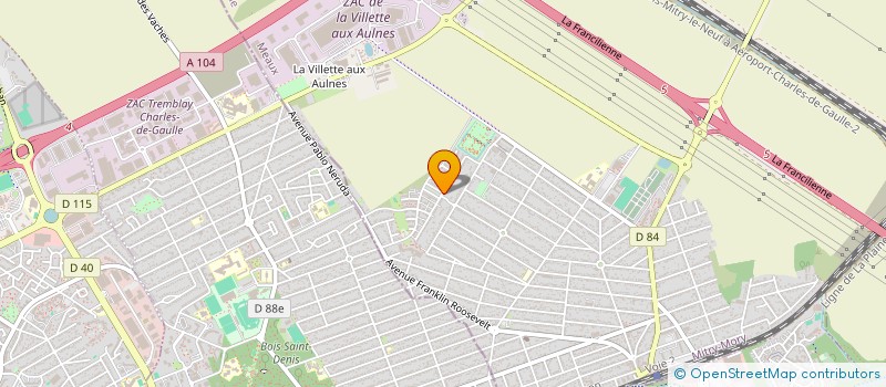 localisation de l'entreprise MADAME HAWA SYLLA  MITRY MORY