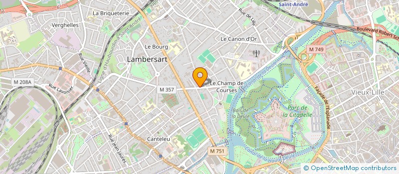 localisation de l'entreprise MADAME HAWA TAMBOURA  LILLE