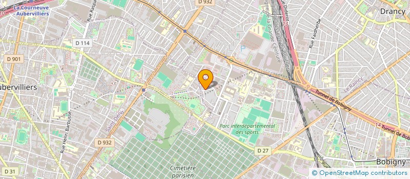 localisation de l'entreprise MADAME HAWA TOURE  BOBIGNY