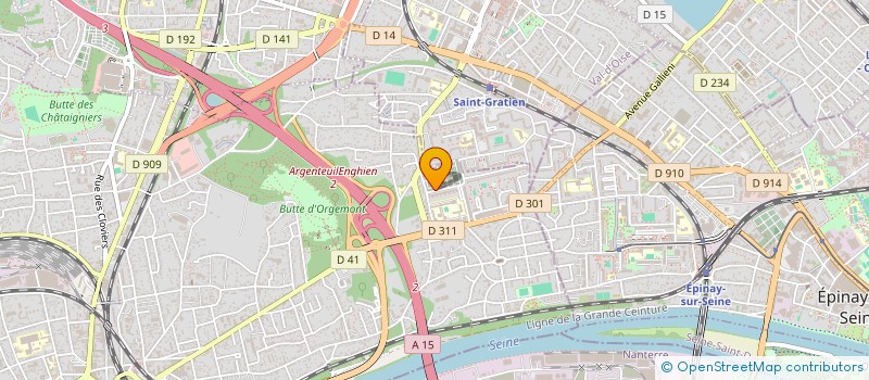 localisation de l'entreprise MADAME HAWA TRAORE  ARGENTEUIL