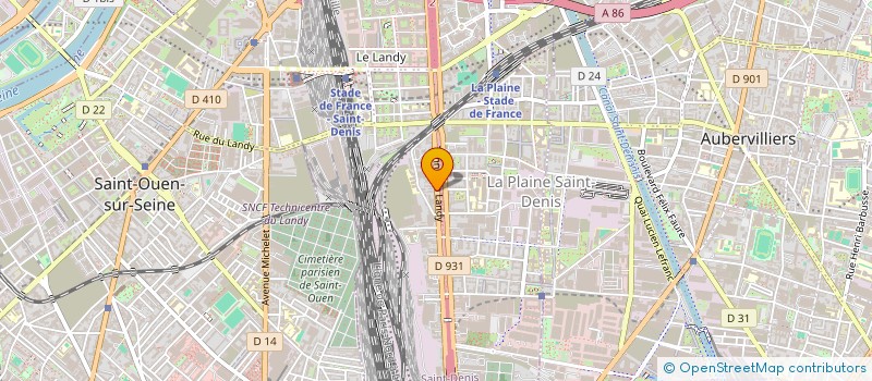 localisation de l'entreprise MADAME HAWA YALO  SAINT-DENIS