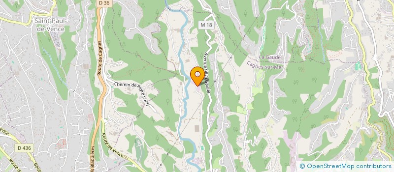 localisation de l'entreprise MADAME HAWAI CHABERT  CAGNES-SUR-MER