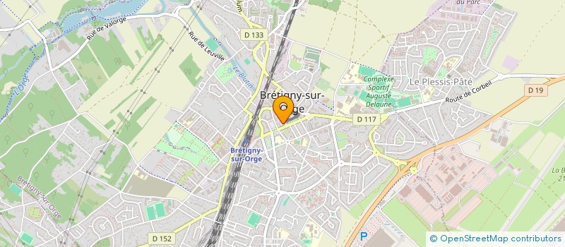 localisation de l'entreprise MADAME HAYAT AHAMMICHE  BRETIGNY-SUR-ORGE