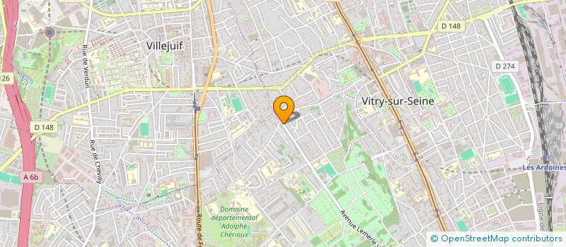 localisation de l'entreprise MADAME HAYAT ALHALLI à VITRY-SUR-SEINE