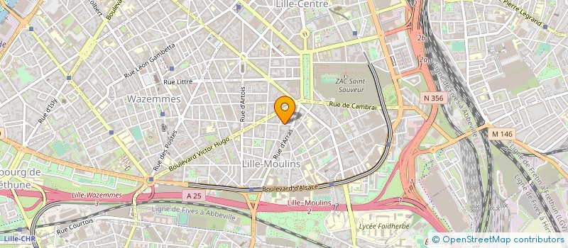 localisation de l'entreprise MADAME HAYAT AYAD à LILLE