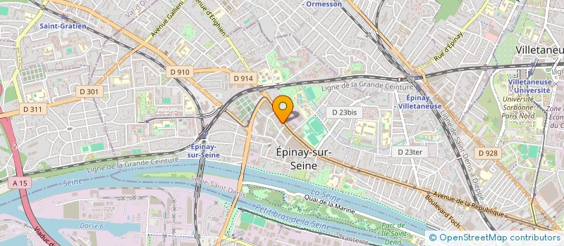 localisation de l'entreprise MADAME HAYAT BAKHTI à EPINAY-SUR-SEINE