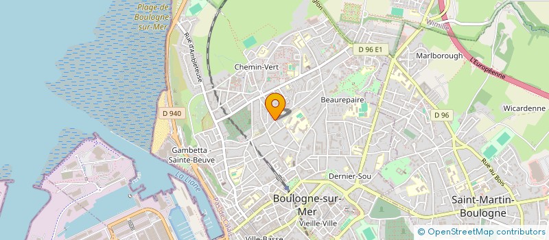 localisation de l'entreprise MADAME HAYAT BELHOUAS à BOULOGNE-SUR-MER