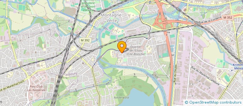 localisation de l'entreprise MADAME HAYAT CELIK à STRASBOURG