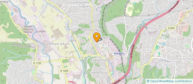 localisation de l'entreprise MADAME HAYAT CHTATOU à CANNES