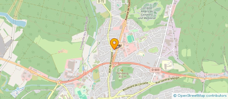 localisation de l'entreprise MADAME HAYAT DARKAOUI  SAINT-AVOLD