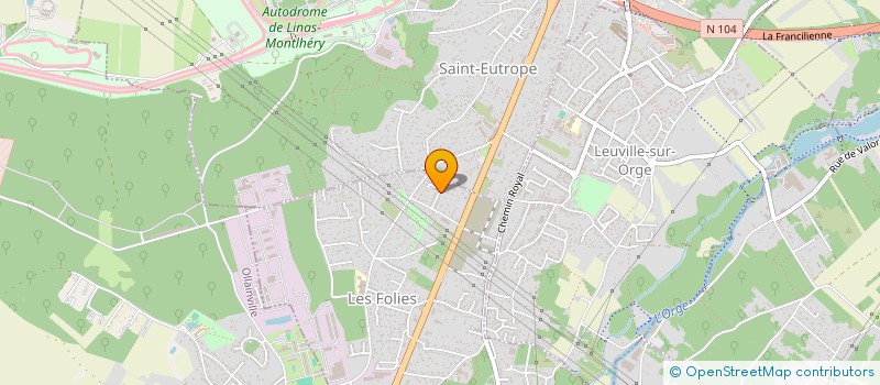 localisation de l'entreprise MADAME HAYAT EL AYOUBI à SAINT-GERMAIN-LES-ARPAJON