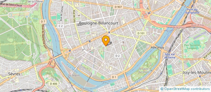 localisation de l'entreprise MADAME HAYAT EL BAGDADI à BOULOGNE-BILLANCOURT
