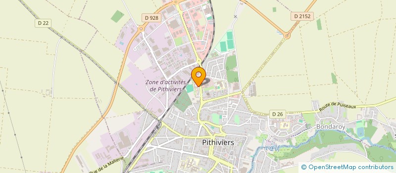 localisation de l'entreprise MADAME HAYAT EL HAFIYANI à PITHIVIERS