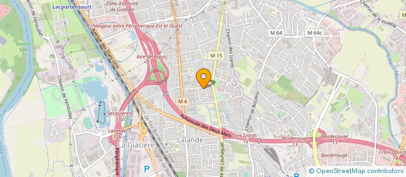 localisation de l'entreprise MADAME HAYAT EL YAHYAOUI  TOULOUSE