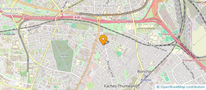 localisation de l'entreprise MADAME HAYAT FERAHTIA à LILLE
