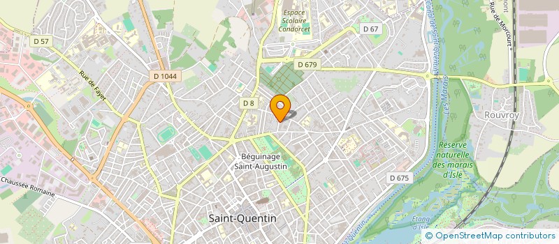 localisation de l'entreprise MADAME HAYAT GHEMMOUR à SAINT-QUENTIN