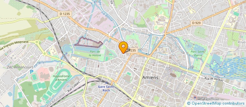 localisation de l'entreprise MADAME HAYAT HACHIMI BOUFARSSI  AMIENS