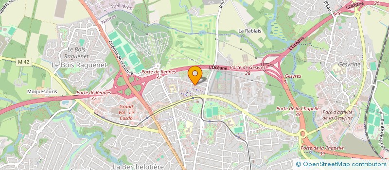 localisation de l'entreprise MADAME HAYAT HOCINI à NANTES