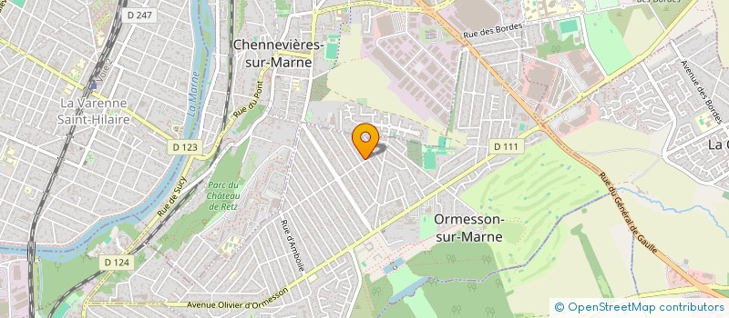 localisation de l'entreprise MADAME HAYAT IDAHMANENE à ORMESSON-SUR-MARNE