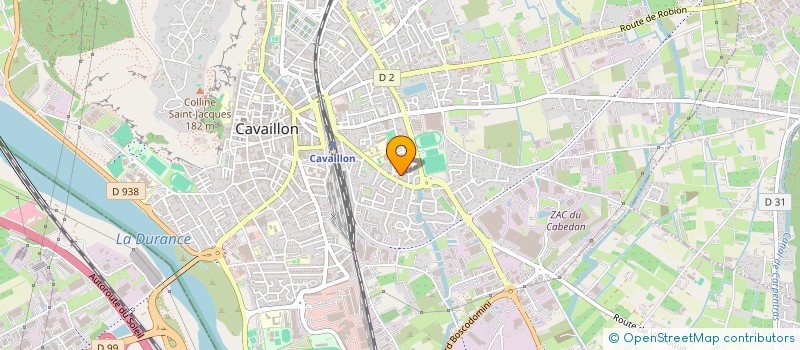 localisation de l'entreprise MADAME HAYAT JIDA  CAVAILLON