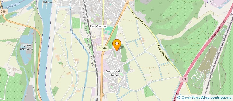 localisation de l'entreprise MADAME HAYAT LAGHLA  DONZERE