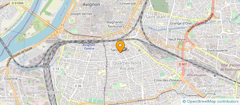 localisation de l'entreprise MADAME HAYAT LAZAR  AVIGNON