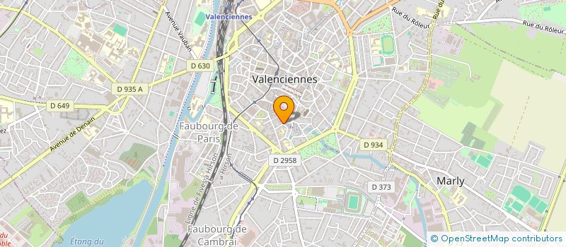 localisation de l'entreprise MADAME HAYAT MERABTI  VALENCIENNES