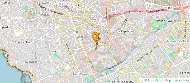 localisation de l'entreprise MADAME HAYAT OUBELAID à MARSEILLE