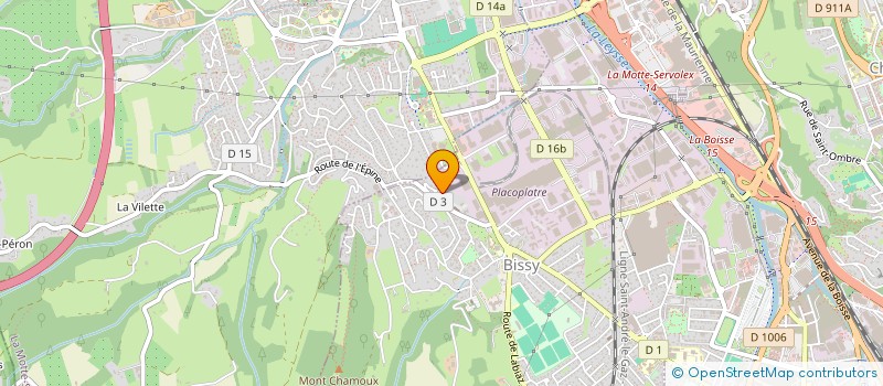 localisation de l'entreprise MADAME HAYAT SABRI à CHAMBERY