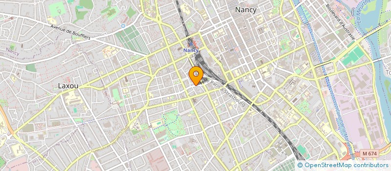 localisation de l'entreprise MADAME HAYAT TISFOUTAR  NANCY