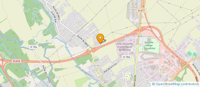 localisation de l'entreprise MADAME HAYATE FAKHAR  LAVAU