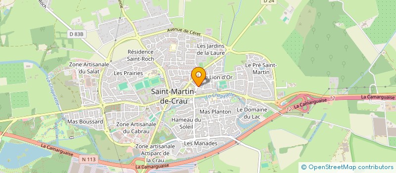 localisation de l'entreprise MADAME HAYATTE MAZIT à SAINT-MARTIN-DE-CRAU