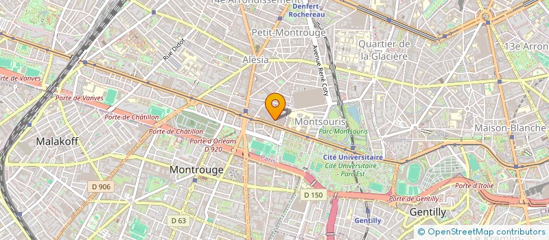 localisation de l'entreprise MADAME HAYET BEN SALAH  PARIS