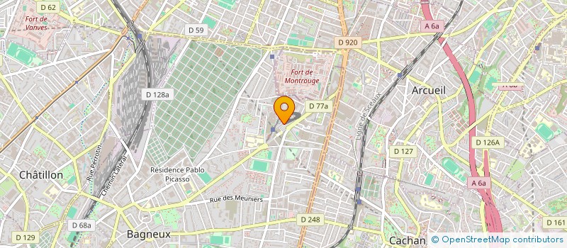 localisation de l'entreprise MADAME HAYET BEN TARDEYET à BAGNEUX