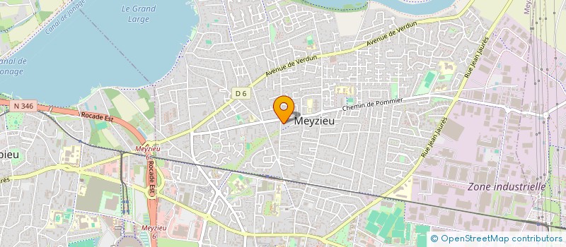 localisation de l'entreprise MADAME HAYET BENYAHYA  BOURGOIN-JALLIEU