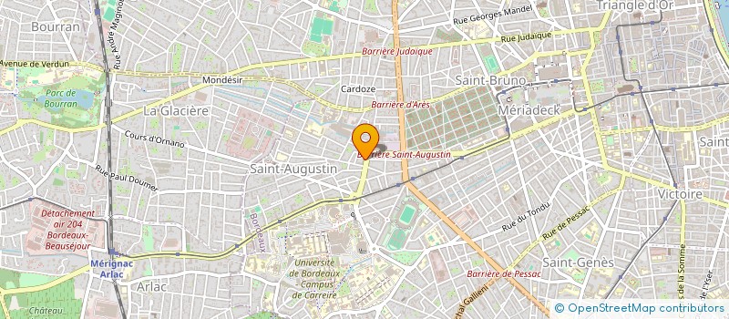 localisation de l'entreprise MADAME HAYET BOUSSERIA  BORDEAUX