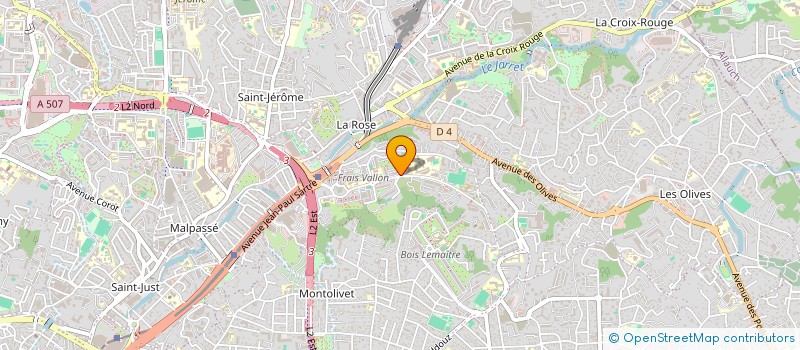 localisation de l'entreprise MADAME HAYET DOUMA à MARSEILLE