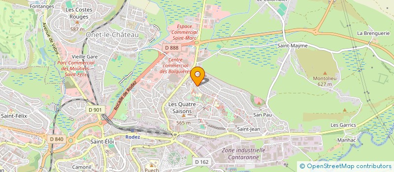 localisation de l'entreprise MADAME HAYET HAFFIF à ONET-LE-CHATEAU