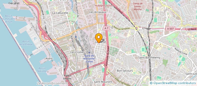 localisation de l'entreprise MADAME HAYET KASDI à MARSEILLE
