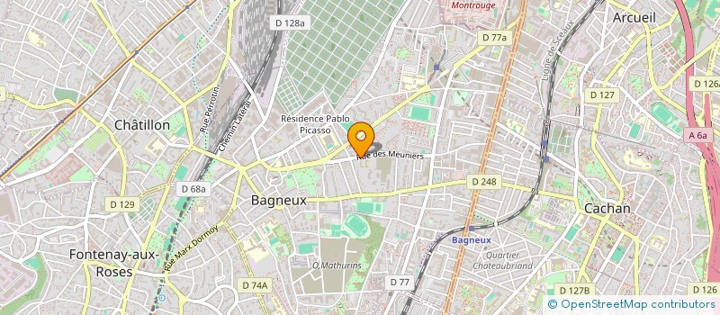 localisation de l'entreprise MADAME HAYETE CHERRABEN à BAGNEUX