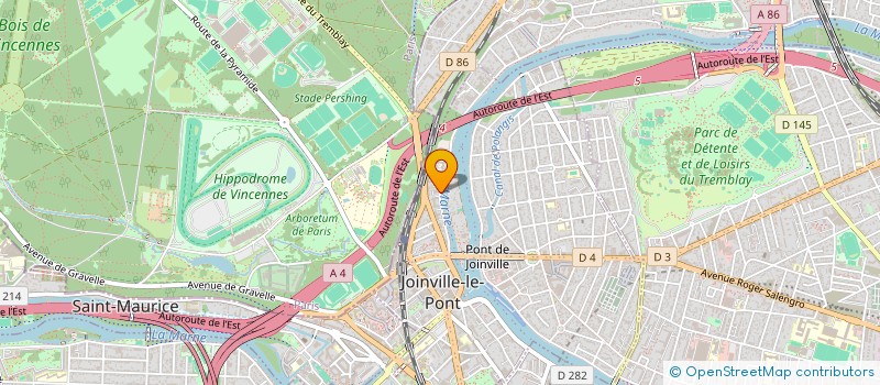 localisation de l'entreprise MADAME HAYETTE AMRANE  JOINVILLE-LE-PONT