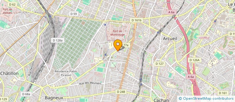 localisation de l'entreprise MADAME HAYETTE NEBTI à BAGNEUX