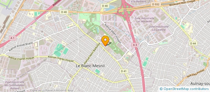 localisation de l'entreprise MADAME HAYFA GHARBI à LE BLANC-MESNIL