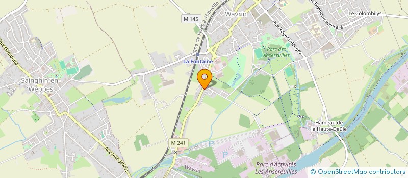 localisation de l'entreprise MADAME HAYLEY CLERQUIN  WAVRIN