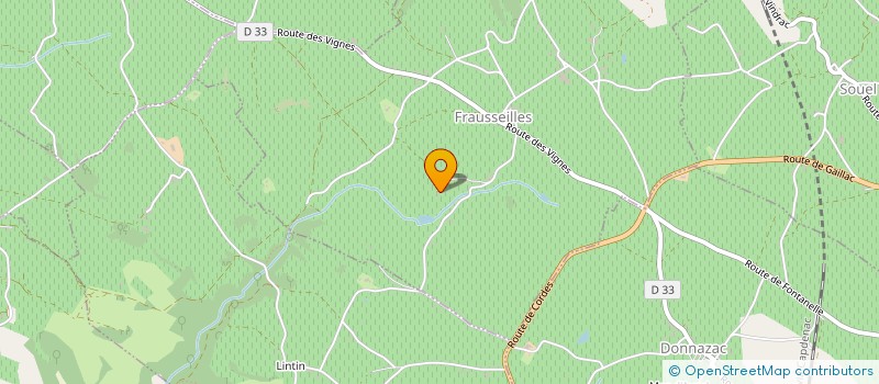 localisation de l'entreprise MADAME HAYLEY LOIS FIELD  FRAUSSEILLES