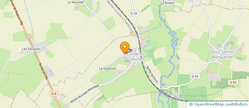 localisation de l'entreprise MADAME HAYLEY TORTICE  CONDE-SUR-SEULLES