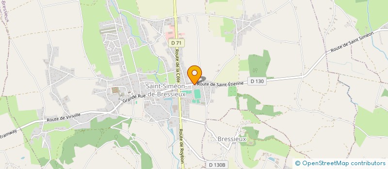 localisation de l'entreprise MADAME HAYRIYE KOKCIKARAN  SAINT-SIMEON-DE-BRESSIEUX